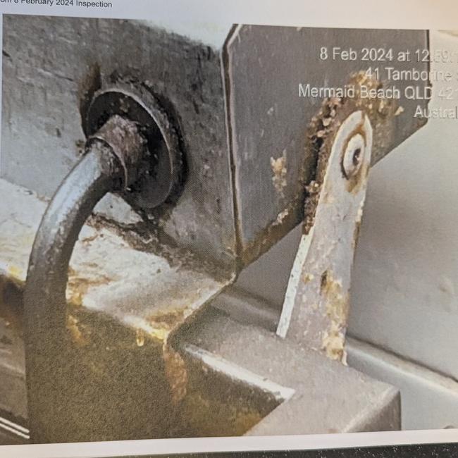 Pictures captured by City of Gold Coast Environmental Health Officers of dirty conditions inside former Mermaid Beach bakery Pane Organico. Picture: Supplied