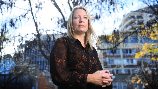 Single mother Rachael Natoli managed to escape a coercive and abusive relationship but still feared for her life. Picture: John Feder