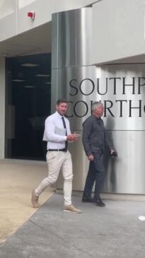 Mace Boyer leaves Southport Magistrates Court