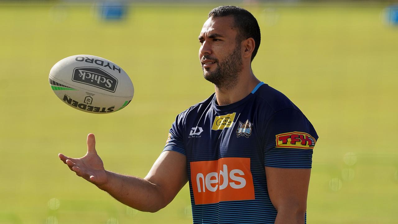 Ryan James has joined the Raiders on a two-year deal. Picture: AAP Image/Dave Hunt