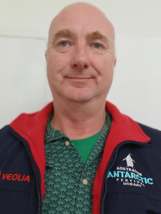 Australian Antarctic Festival organiser Andrew Brassington. Picture: Supplied.