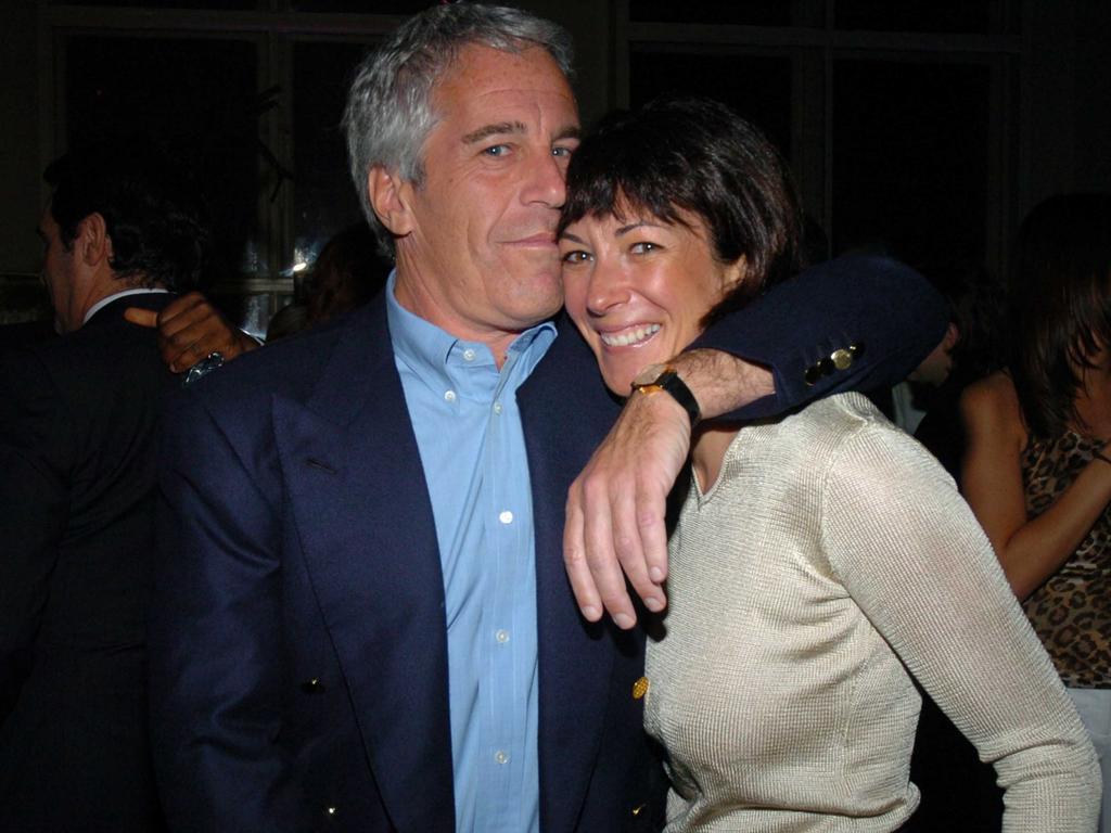 Jeffrey Epstein and Ghislaine Maxwell in 2005. Picture: Getty Images