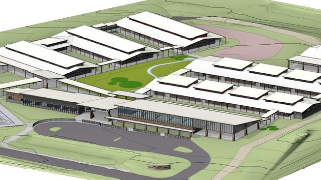 Coffs Harbour Christian Community School has cited overcrowding and a long waiting as reasons for the expansion which will occur next door to their current facility on Bonville Station Road. Image: DRA Architects