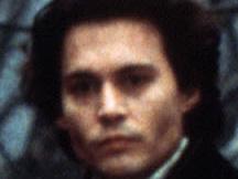 Actor Johnny Depp (r) in scene from film |Sleepy Hollow|. /Films/Titles/Sleepy/Hollow