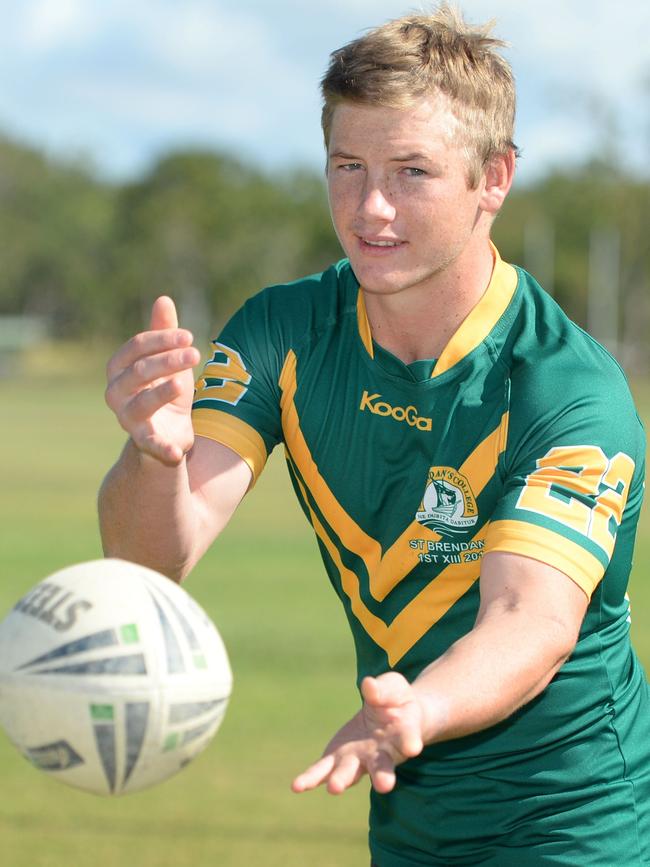 Harry Grant as a student at St Brendans College. Picture: Chris Ison / The Morning Bulletin