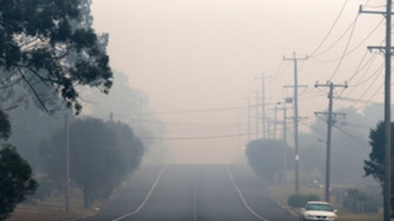 Haze over Taree. Picture: Gary Ramage