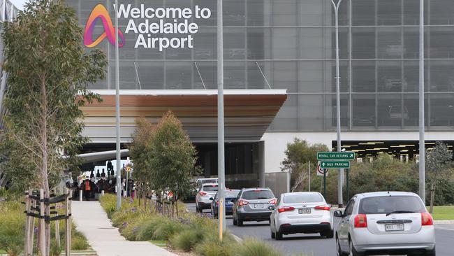 Adelaide Airport has had a 50 per cent hike in the number of cars stolen in the past year. (AAP/Emma Brasier)