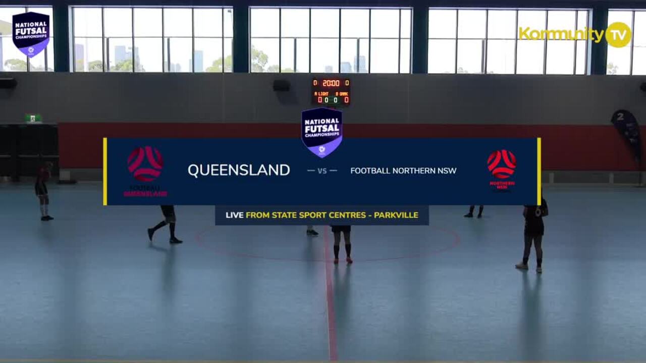 Replay: Football Queensland v Northern NSW Football (U15 Girls QF)  - 2025 National Futsal Championships Day 4