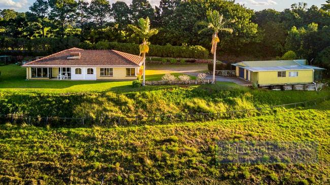 A property at Coolamon Scenic Drive in Coorabell has hit the market for the first time in more than 50 years.