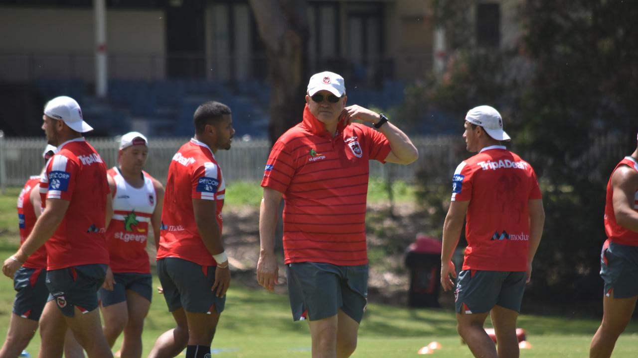 St George Illawarra Dragons coach Anthony Griffin.