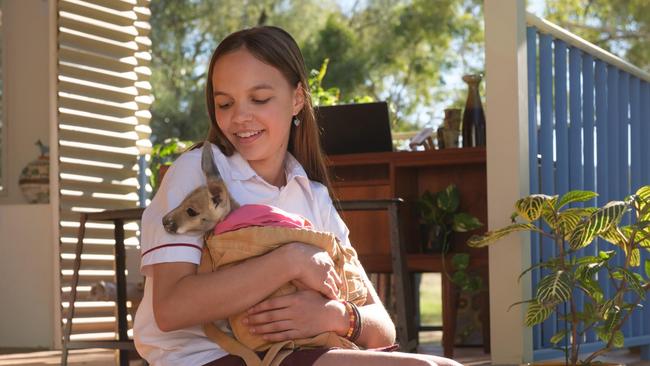 Lily Whiteley makes her big screen debut as Charlie in Kangaroo, a new feature film shot in Alice Springs and Bondi, which is now set to be released in September 2025. Picture: Supplied