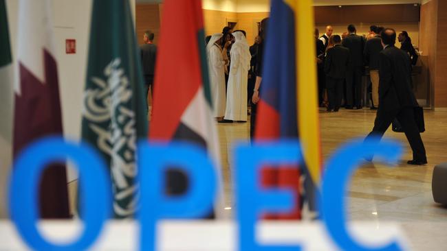 An OPEC meeting. Picture: AFP