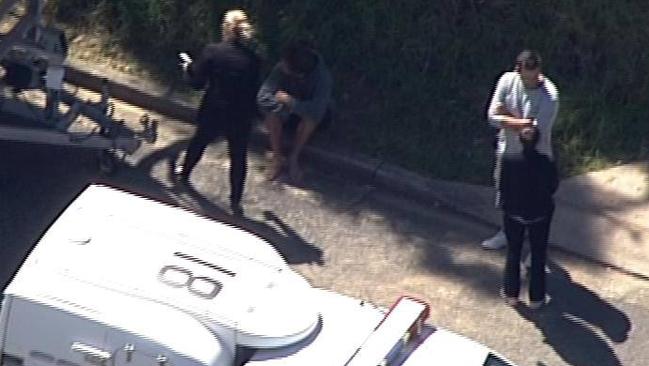 The body of Lanell Latta was found at a northern beaches home owned by supermodel Gemma Ward. Picture: Nine News