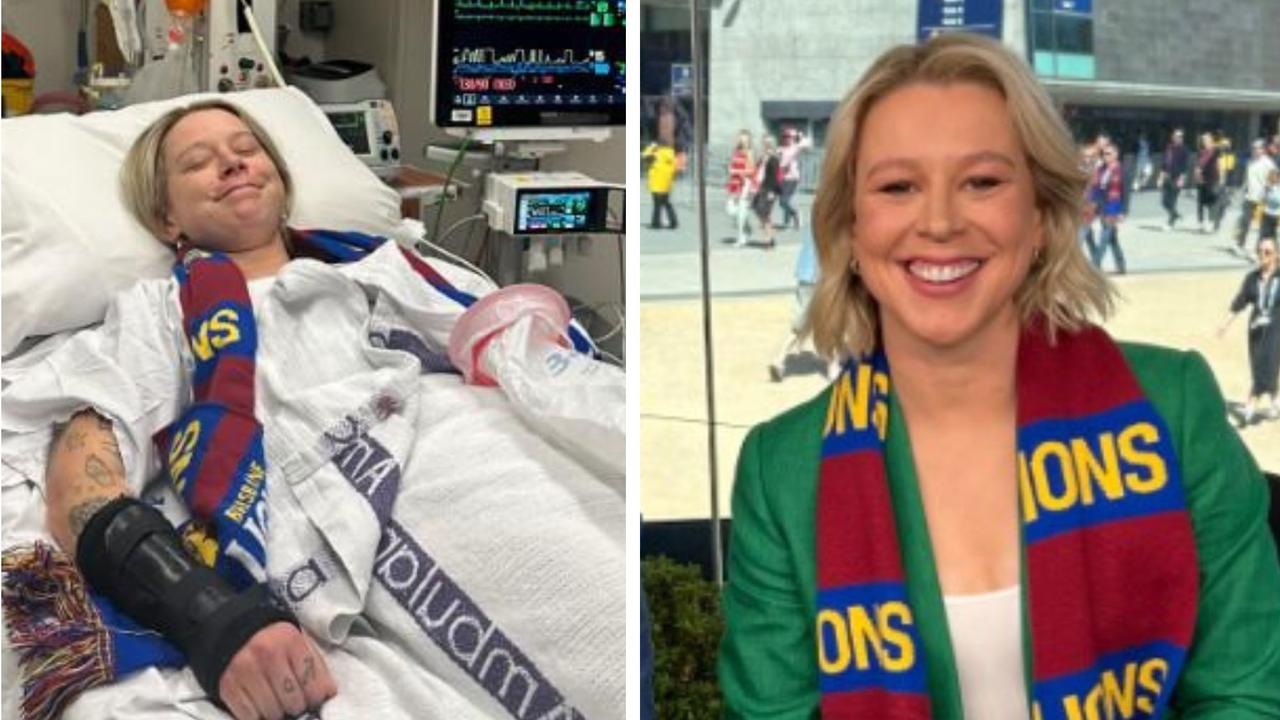 Channel 7 star hospitalised over heart drama