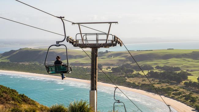 What better way to take in the breathtaking views of the historical and picturesque coastal village of Stanley than from a leisurely chairlift ride to the top of The Nut.