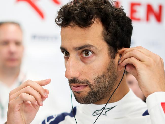 ZANDVOORT, NETHERLANDS - AUGUST 25: Daniel Ricciardo of Australia and Scuderia AlphaTauri during practice ahead of the F1 Grand Prix of The Netherlands at Circuit Zandvoort on August 25, 2023 in Zandvoort, Netherlands. (Photo by Peter Fox/Getty Images)