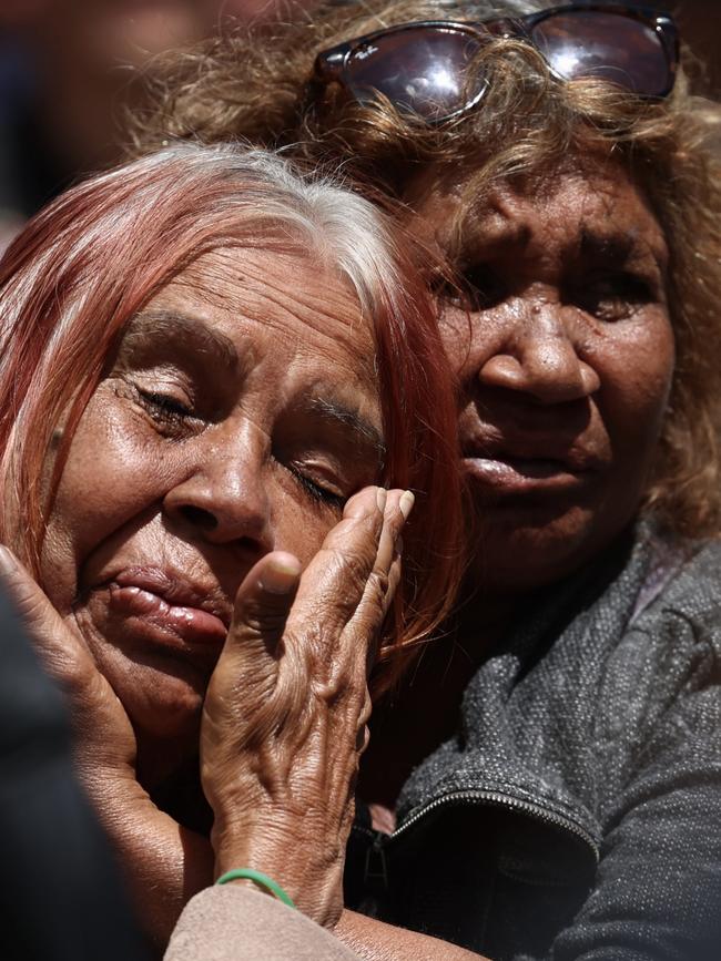 People at the vigil in Perth. Picture: Getty Images