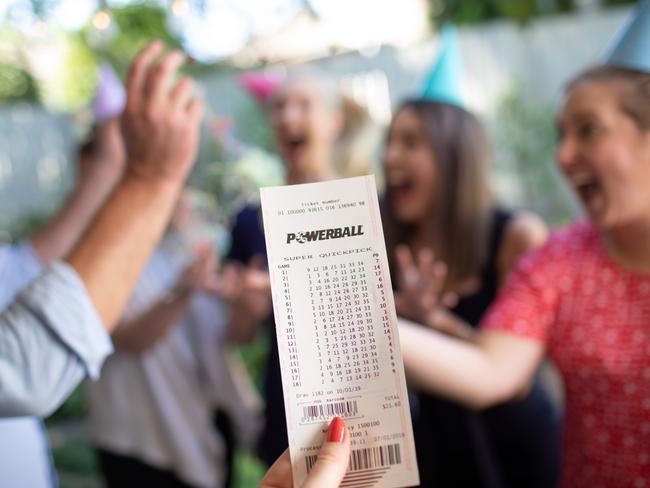 Up to half of all Australian adults are expected to have a ticket in Thursday’s $100m Powerball draw.