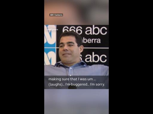 'I'm buggered': Mal Meninga walks out of iconic interview