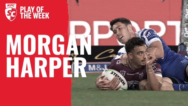 KFC SuperCoach NRL Play of the Week: Morgan Harper goes bang in Round 18