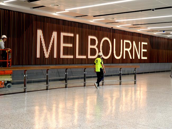 MELBOURNE, AUSTRALIA - NewsWire Photos MARCH 25, 2021: Melbourne Airport prepares for to return international flights after COVID restrictions are eased. Picture: NCA NewsWire / Andrew Henshaw