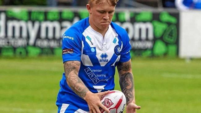 ACE: Brad Billsborough will leave the Swinton Lions to link up with the Grafton Ghosts next season. Picture: Facebook