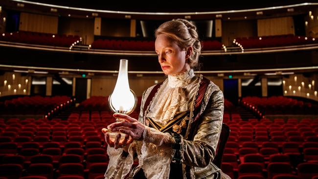 Ksenja Logos is starring in State Theatre Company’s play Gaslight at Her Majesty's Theatre. Picture Matt Turner