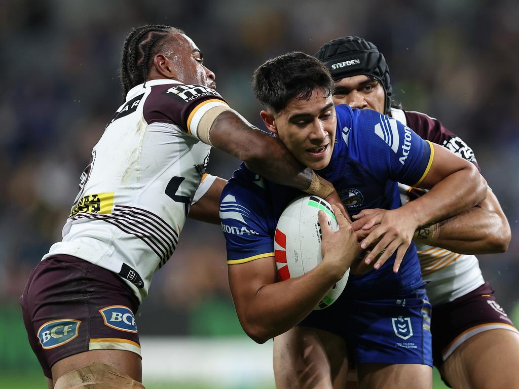 Blaize Talagi was on fire in SuperCoach tonight. Photo: Brendon Thorne/Getty Images