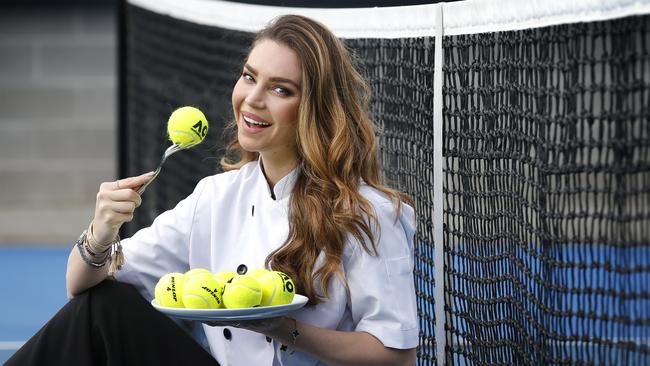 Former Master Chef contestant Sarah Todd is part of an all female chef line up cooking in the AO Chef Series at the Australian Open in 2020. Picture: David Caird