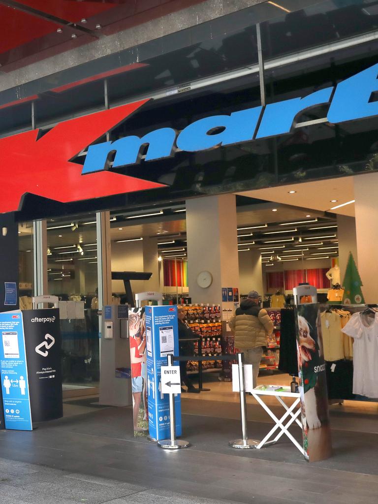 Time to head back to Kmart. Picture: NCA NewsWire / Dean Martin