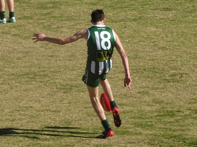 Action from the Ingle Farm v Mawson Lakes division six match at Rowe Park on August 1. Picture: Supplied, Ingle Park Facebook page