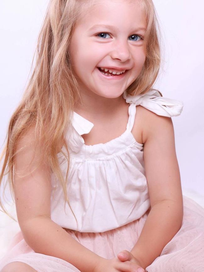 Beautiful Kyra during a photo shoot with In The Lens Photography. Picture: Georgia Politis