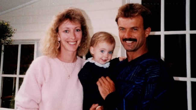 Bronwyn Winfield, Jon Winfield and their daughter Lauren.