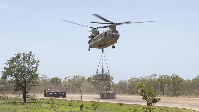 Townsville is home to the Army’s Chinook helicopters. Picture: Department of Defence