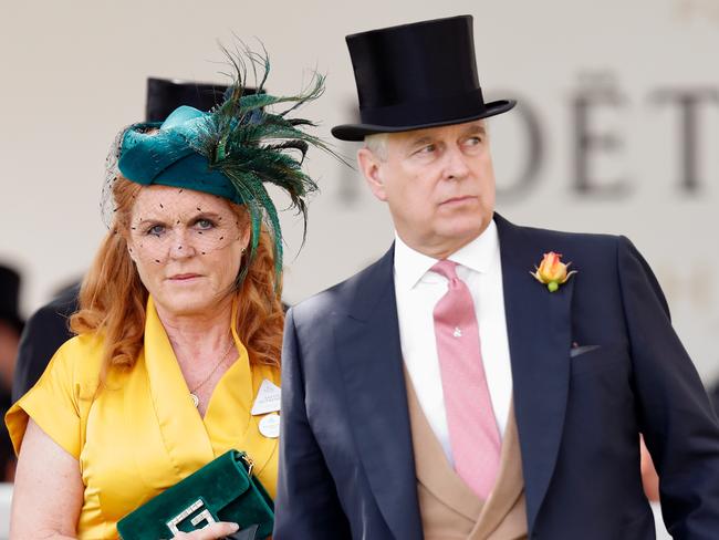 (FILE PIC)  ASCOT, UNITED KINGDOM - JUNE 21: (EMBARGOED FOR PUBLICATION IN UK NEWSPAPERS UNTIL 24 HOURS AFTER CREATE DATE AND TIME) Sarah Ferguson, Duchess of York and Prince Andrew, Duke of York attend day four of Royal Ascot at Ascot Racecourse on June 21, 2019 in Ascot, England. (Photo by Max Mumby/Indigo/Getty Images)