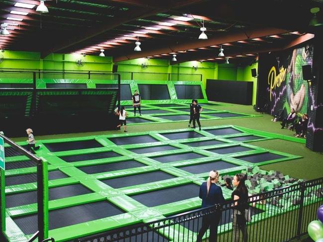 A person who attended Flip Out Prestons Indoor Trampoline Park has tested positive to COVID-19. Picture: flipout.net.au