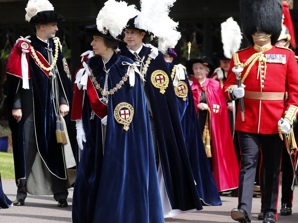 Princess Anne at the ceremony. Picture: Getty Images