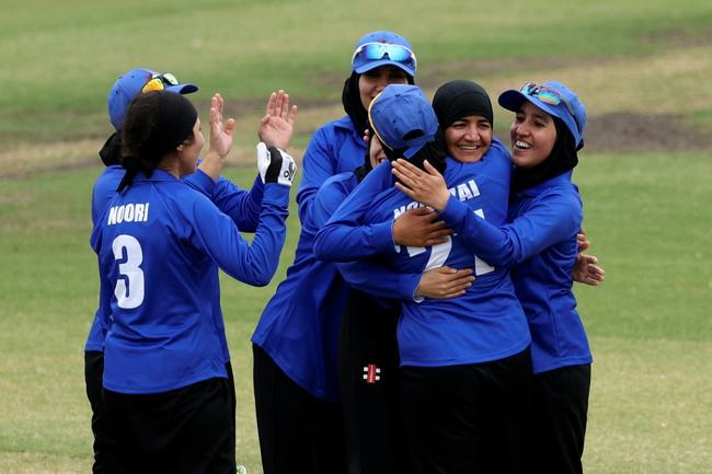 Afghanistan's women cricketers on Thursday played their first game in Australia since fleeing Taliban rule three years ago