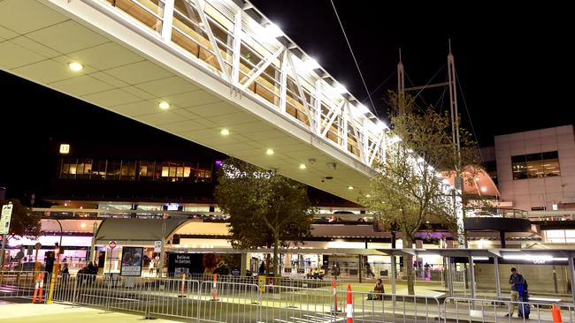 A rail link from Melbourne Airport should have a travel time of just 15 minutes, a lobby group says. Picture Jay Town.