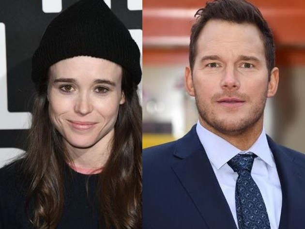 Ellen Page and Chris Pratt feuded over his church's LGBTQ views.