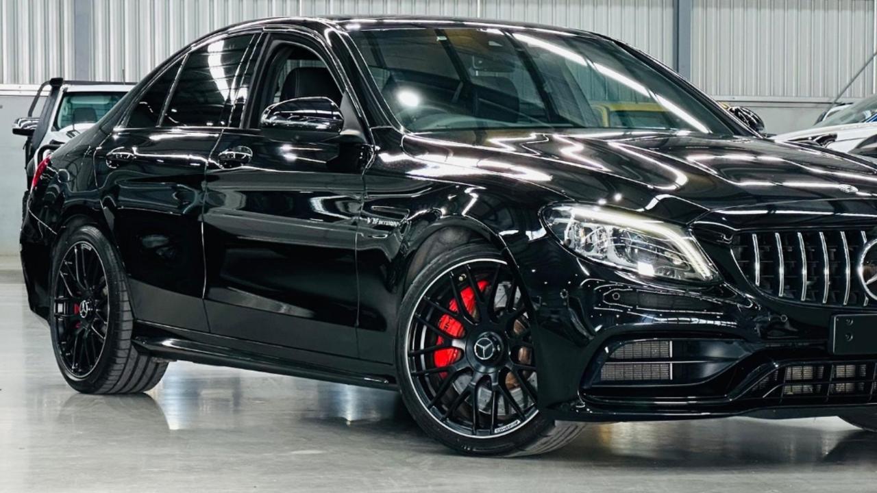 A Mercedes-Benz similar to this one was seized. File picture: AFP