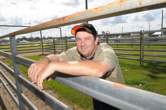 Chief Rodeo steward Joe Mooney says rodeo fans don't want to miss any of the action at the Gympie Show. Picture: Craig Warhurst