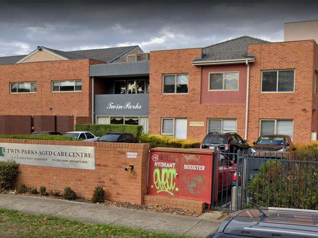 Twin Parks Aged Care Centre, Reservoir. Picture: Google Maps