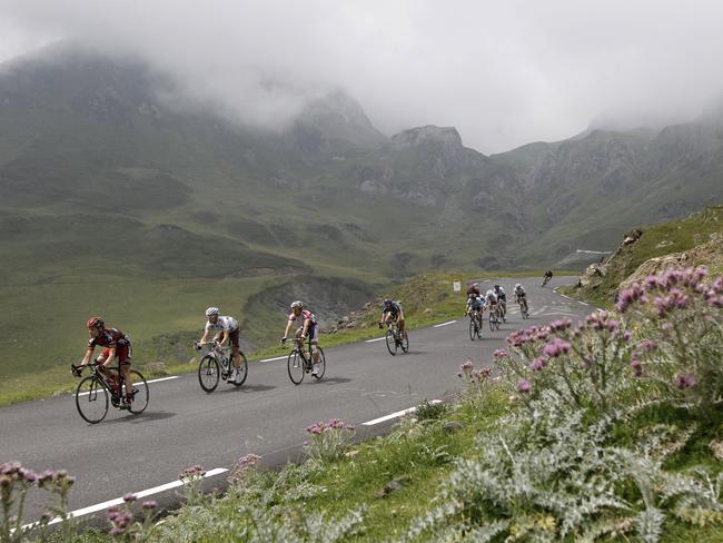 The Pyrenees region has broken many a Tour de France rider in the past. Pic: AP