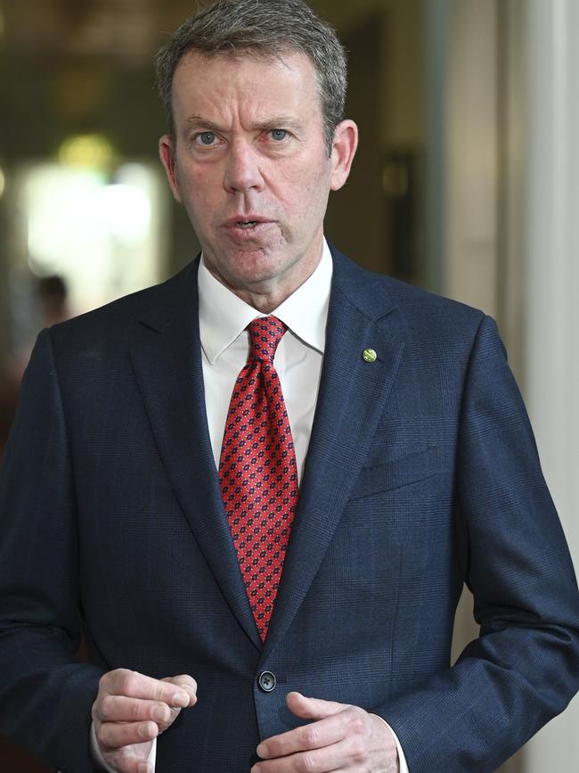 Coalition immigration spokesman Dan Tehan has questioned the visa vetting of Mr Beydoun. Picture: NewsWire / Martin Ollman