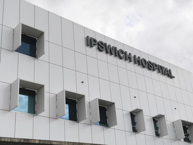 Generic shot of Ipswich Hospital East Street entrance.