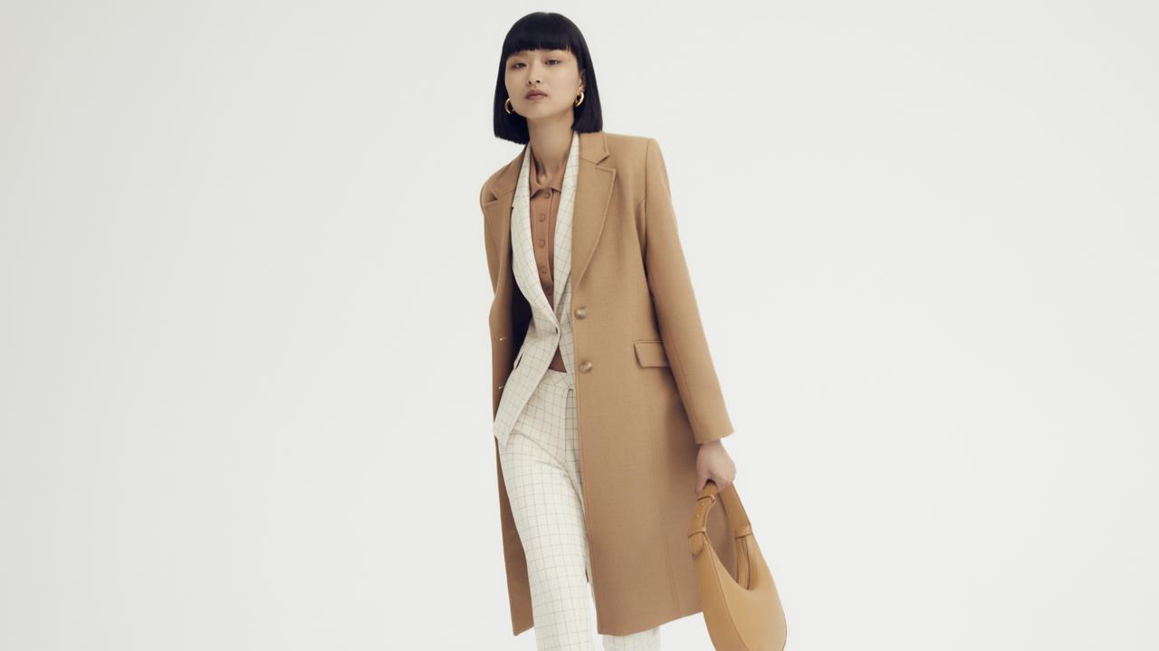 Saba camel coat online