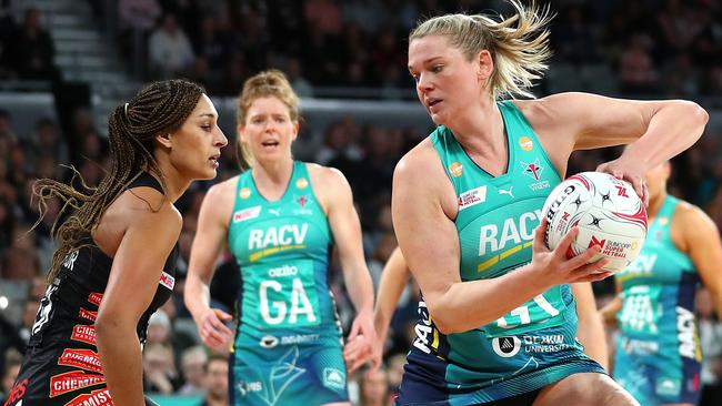 Caitlin Thwaites wants to play on again next season. Picture: Getty Images