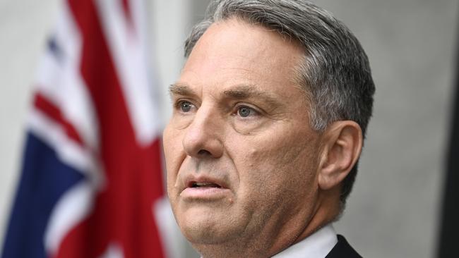 Deputy Prime Minister Richard Marles has called the Trump administration’s decision an act of ‘economic self-harm’. Picture: NewsWire / Martin Ollman