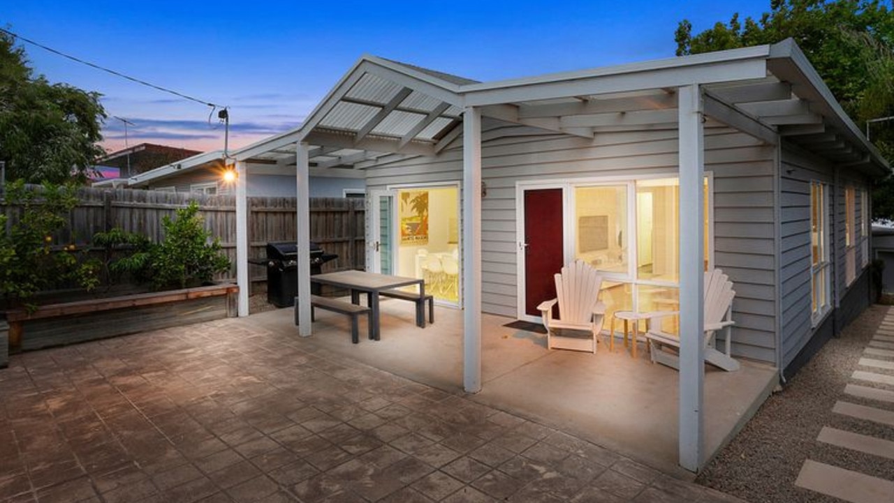 A small, renovated house at 82 Second Ave, Rosebud, sold at a “ripper” auction.